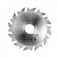 Meilleure vente 👍 Leman - Lame à Rainer D.100 X 22 X Ht.3,96 Mm Pour Assemblage Lamello, Elu, Bosch 🧨