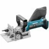 Bon marché 💯 Makita DPJ180Z - Lamelleuse 18 V Li-Ion (machine Seule) ❤️ -The Défonceuse, lamelleuse et affleureuse look. 14917986 1