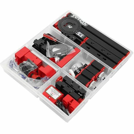 De gros ⭐ ZEBRAA Kit De Machine-outil De Tour 8 En 1 Meuleuse De Scie Sauteuse En Plastique Métal Bois Tour De Forage Pon?age Tournant Fraiseuse Scie ❤️ 5 De gros ⭐ ZEBRAA Kit De Machine-outil De Tour 8 En 1 Meuleuse De Scie Sauteuse En Plastique Métal Bois Tour De Forage Pon?age Tournant Fraiseuse Scie ❤️ – Image 3