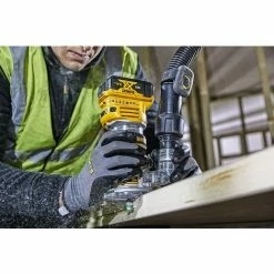 Vente flash 🎉 DeWALT DCW604N Affleureuse Défonceuse Sans Fil XR 18V 8mm (1/4") - Brushless Version Nue 🌟 -The Défonceuse, lamelleuse et affleureuse look. 27232039 4
