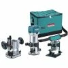 Grosses soldes 🔔 Makita - Fraiseuse Multifonctions 710 W Ø 6 Et 8 Mm - RT0700CX2 😀 -The Défonceuse, lamelleuse et affleureuse look. 30526583 1