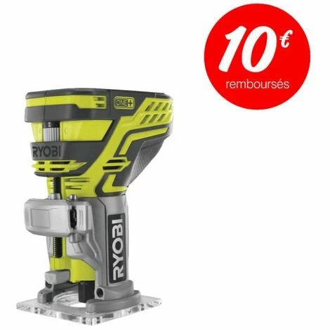 Meilleure affaire 🎁 Affleureuse à Bois RYOBI 18V OnePlus - Sans Batterie Ni Chargeur - R18TR-0 🥰 3 Meilleure affaire 🎁 Affleureuse à Bois RYOBI 18V OnePlus - Sans Batterie Ni Chargeur - R18TR-0 🥰