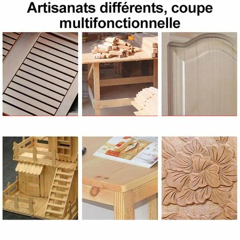 Offres 😉 BLACKPINE - Affleureuse Défonceuse Électrique à Bois 220V 800W Trimmer Router, 30000r/min, Φ 6.35mm 👍 5 Offres 😉 BLACKPINE - Affleureuse Défonceuse Électrique à Bois 220V 800W Trimmer Router, 30000r/min, Φ 6.35mm 👍 – Image 4