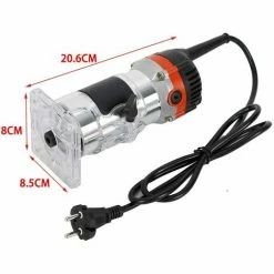 Sortie 😍 ETOILE Défonceuse électrique 1/4'' - Coupe-bois Stratifié - Coupe-bordures électrique - Fraise à Bois 800 W 30000R/M Pour CNC Trim Router Joiner ✔️ -The Défonceuse, lamelleuse et affleureuse look. 37009871 3