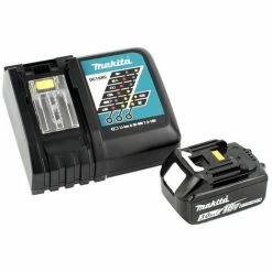 Bon marché ⌛ Makita DRT 50 RF1J X2 Affleureuse Multifonctions Sans Fil, Sans Balai,18 V Li-Ion - Avec Module De Fraisage + 1x Batterie 3 Ah + Chargeur + Makpac 💯 -The Défonceuse, lamelleuse et affleureuse look. 40397712 5