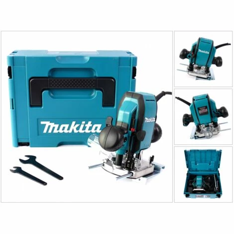 Meilleure vente 🤩 Makita RP 0900 J - Défonceuse 900 Watts 8 Mm + Coffret Système MAKPAC 👏 3 Meilleure vente 🤩 Makita RP 0900 J - Défonceuse 900 Watts 8 Mm + Coffret Système MAKPAC 👏