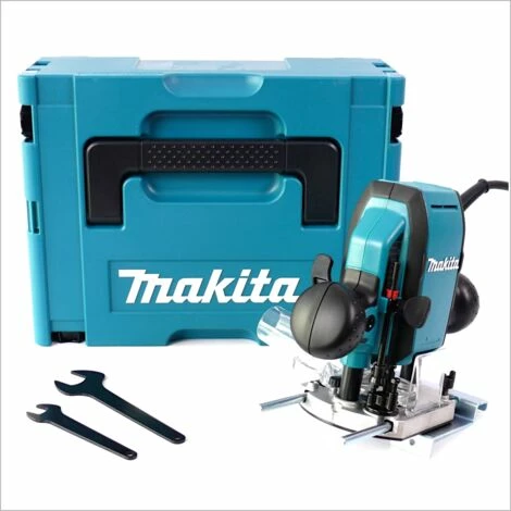 Meilleure vente 🤩 Makita RP 0900 J - Défonceuse 900 Watts 8 Mm + Coffret Système MAKPAC 👏 4 Meilleure vente 🤩 Makita RP 0900 J - Défonceuse 900 Watts 8 Mm + Coffret Système MAKPAC 👏 – Image 2
