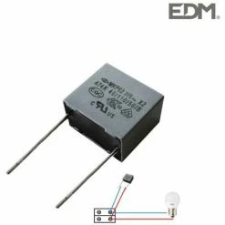 Sortie 🎁 EDM Condensateur Pour Ampoule LED 👍