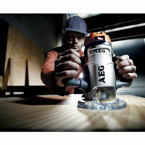 Bon marché 🧨 Défonceuse Affleureuse électrique AEG 1400W MF 1400 KE 👍 5 Bon marché 🧨 Défonceuse Affleureuse électrique AEG 1400W MF 1400 KE 👍 – Image 3