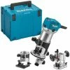 Bon marché 🧨 Défonceuse-affleureuse 710W Ø 8mm Dans Coffret Makpac - MAKITA RT0700CX2J 🔥 2 Bon marché 🧨 Défonceuse-affleureuse 710W Ø 8mm Dans Coffret Makpac - MAKITA RT0700CX2J 🔥 -The Défonceuse, lamelleuse et affleureuse look. 46751760 1
