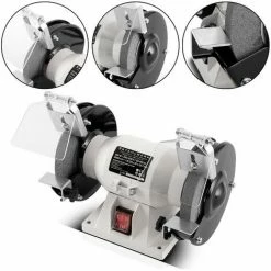 Tout neuf 🔥 STAHLWERK BG-150 ST Ponceuse Double / Support De Ponçage Avec 150 Watts Et 2.950 Tr/min Convient Pour Le Ponçage, L'affûtage, Le Polissage Ainsi Que L'ébavurage 👍