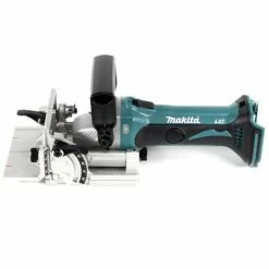 Promo ⌛ Makita DPJ 180 RT1J Fraiseuse à Rainurer Sans Fil, 18 V Li-Ion + 1x Batterie 5,0 Ah + Chargeur + Makpac 🔥
