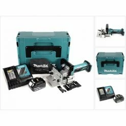 Promo ⌛ Makita DPJ 180 RT1J Fraiseuse à Rainurer Sans Fil, 18 V Li-Ion + 1x Batterie 5,0 Ah + Chargeur + Makpac 🔥 11 Promo ⌛ Makita DPJ 180 RT1J Fraiseuse à Rainurer Sans Fil, 18 V Li-Ion + 1x Batterie 5,0 Ah + Chargeur + Makpac 🔥 -The Défonceuse, lamelleuse et affleureuse look. 51275801 5