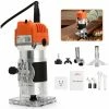 Nouveau 🔔 JMAX Topshak TS-ET1 800W Affleureuse électrique Menuisier Machine Travail Du Bois Multifonctionnel Bois Routeur ✔️
