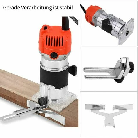 Meilleure affaire 🔔 IRISFR Fraise Affleureuse à Bois Défonceuse électrique 220V 30000r/min Fraiseuse De Bords Multifonctions Avec Base Transparent Pour Le Travail Du Bois,Lilaris 🥰 5 Meilleure affaire 🔔 IRISFR Fraise Affleureuse à Bois Défonceuse électrique 220V 30000r/min Fraiseuse De Bords Multifonctions Avec Base Transparent Pour Le Travail Du Bois,Lilaris 🥰 – Image 3