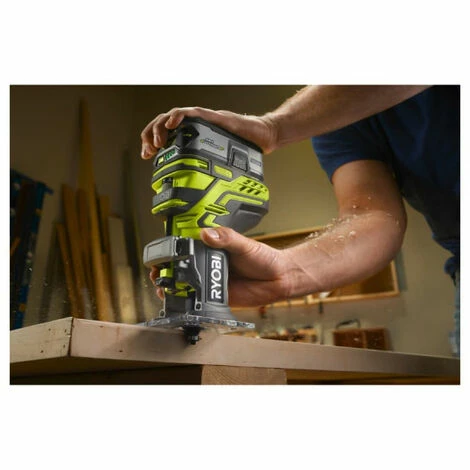 Acheter 🎉 Pack RYOBI Affleureuse à Bois 18V OnePlus R18TR-0 - 1 Batterie 3.0Ah High Energy - 1 Batterie 5.0Ah - Chargeur Rapide ⌛ 4 Acheter 🎉 Pack RYOBI Affleureuse à Bois 18V OnePlus R18TR-0 - 1 Batterie 3.0Ah High Energy - 1 Batterie 5.0Ah - Chargeur Rapide ⌛ – Image 2