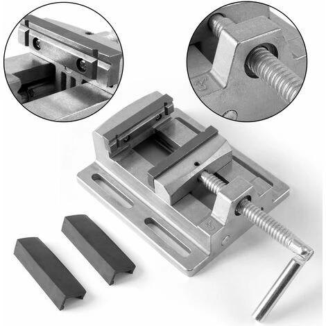 Budget 🌟 STAHLWERK FZ-76 ST Etau Machine Etau Parallèle Avec Mâchoires De Serrage Trempées Pour Pièces En Bois, Plastique Et Métal ✨ 3 Budget 🌟 STAHLWERK FZ-76 ST Etau Machine Etau Parallèle Avec Mâchoires De Serrage Trempées Pour Pièces En Bois, Plastique Et Métal ✨