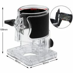 Grosses soldes 👏 QERSTA Base De Machine De Coupe Du Bois Pour Makita RT0701C Worx WU601 ✨ -The Défonceuse, lamelleuse et affleureuse look. 65901731 5