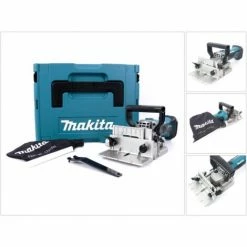 Offres 😀 Makita BPJ 180 ZJ Fraiseuse Sans Fil 18 V + Coffret MAKPAC - Sans Batterie, Sans Chargeur 🎉 11 Offres 😀 Makita BPJ 180 ZJ Fraiseuse Sans Fil 18 V + Coffret MAKPAC - Sans Batterie, Sans Chargeur 🎉 -The Défonceuse, lamelleuse et affleureuse look. 68154330 5