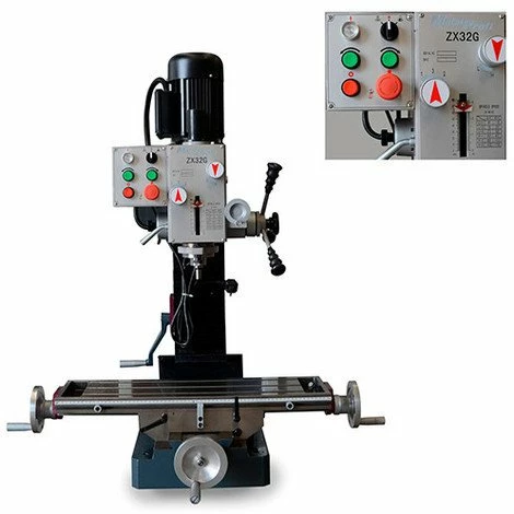 Top 10 🎁 METALPROFI Perceuse Fraiseuse Métal D. 32 Mm 230 V 750 W Avec Boite à Engrenages - ZX32G - Métalprofi ⭐ 3 Top 10 🎁 METALPROFI Perceuse Fraiseuse Métal D. 32 Mm 230 V 750 W Avec Boite à Engrenages - ZX32G - Métalprofi ⭐